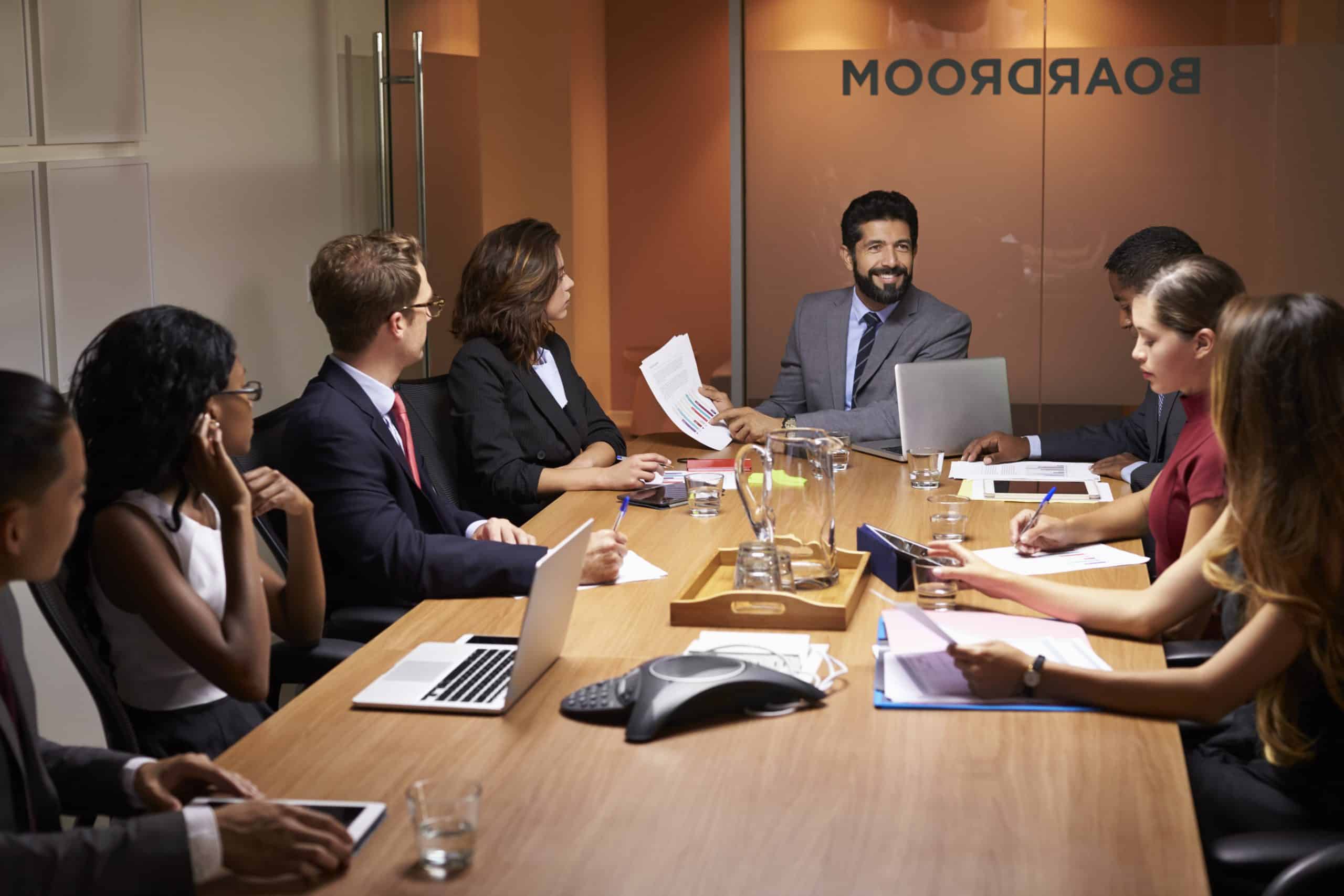 Legal Meeting Corporate Boardroom